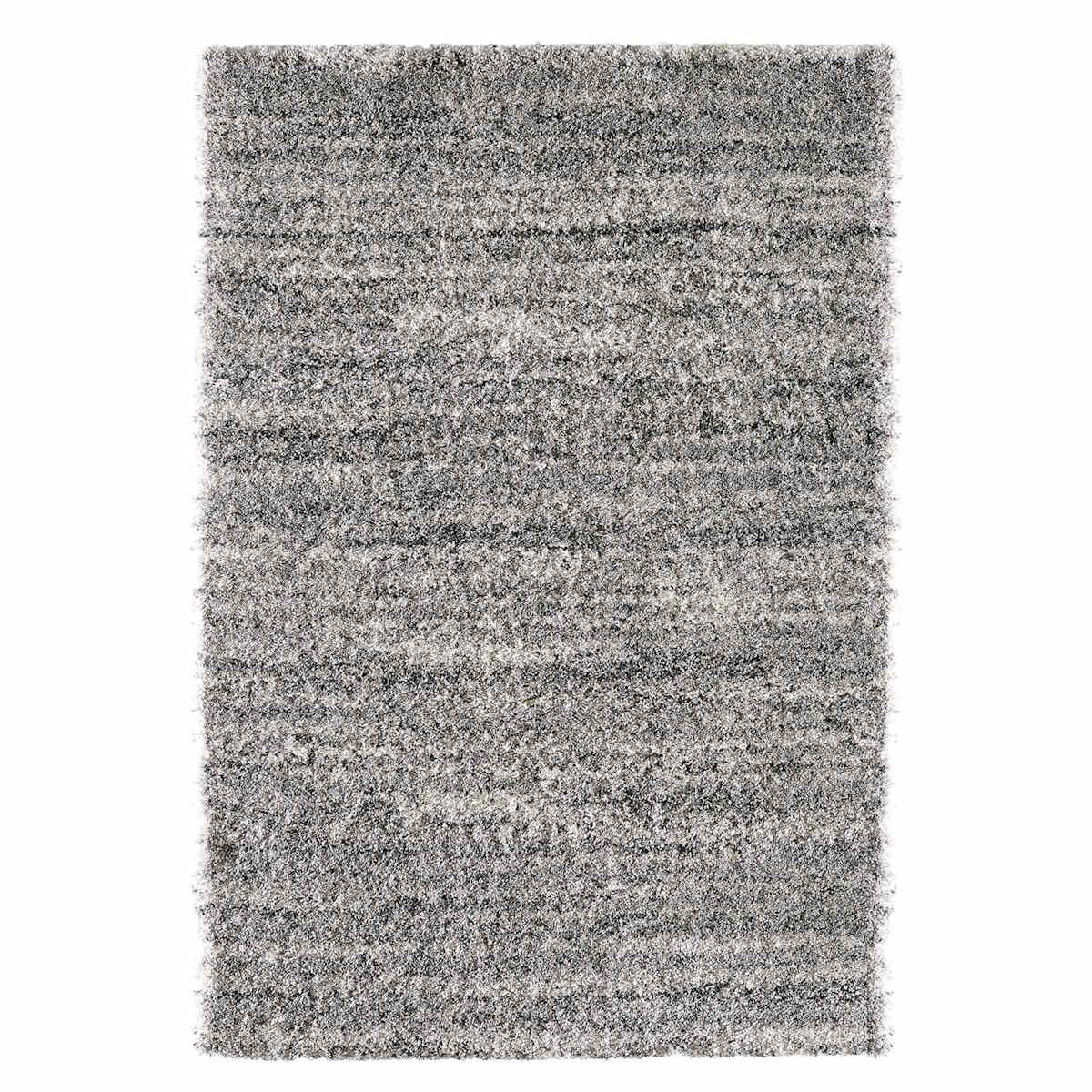 Eliza Grey Shag Area Rug, 5x7 | At Home