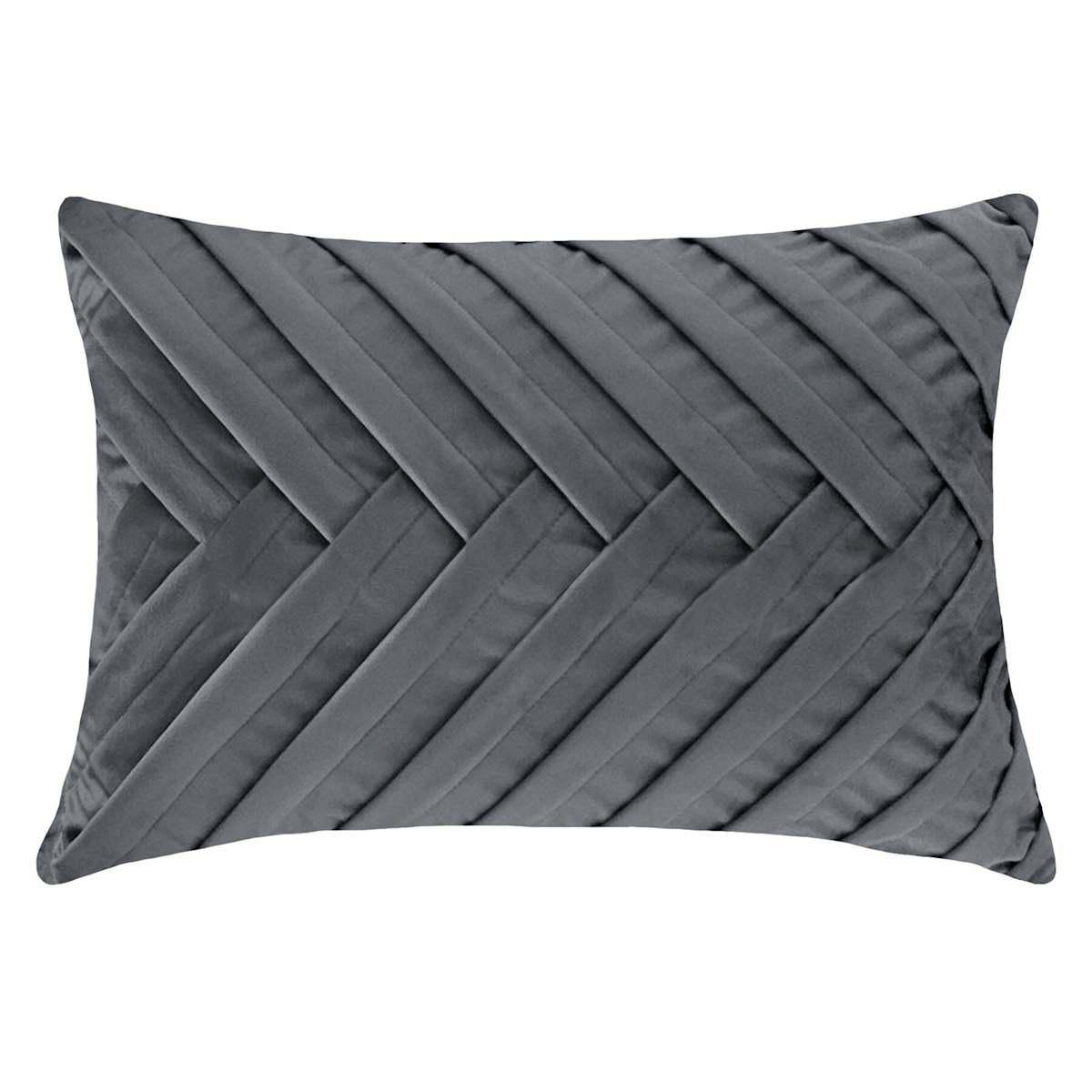 Grey herringbone cushion store