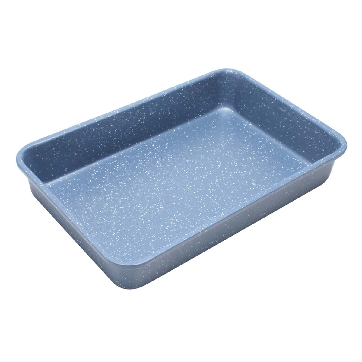 Blue Speckled Rectangle Baking Pan 13.8x9.8