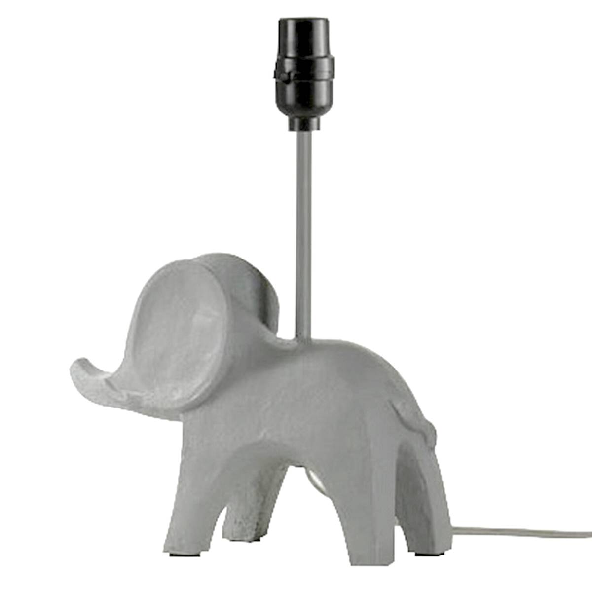 Elephant lamp base outlet