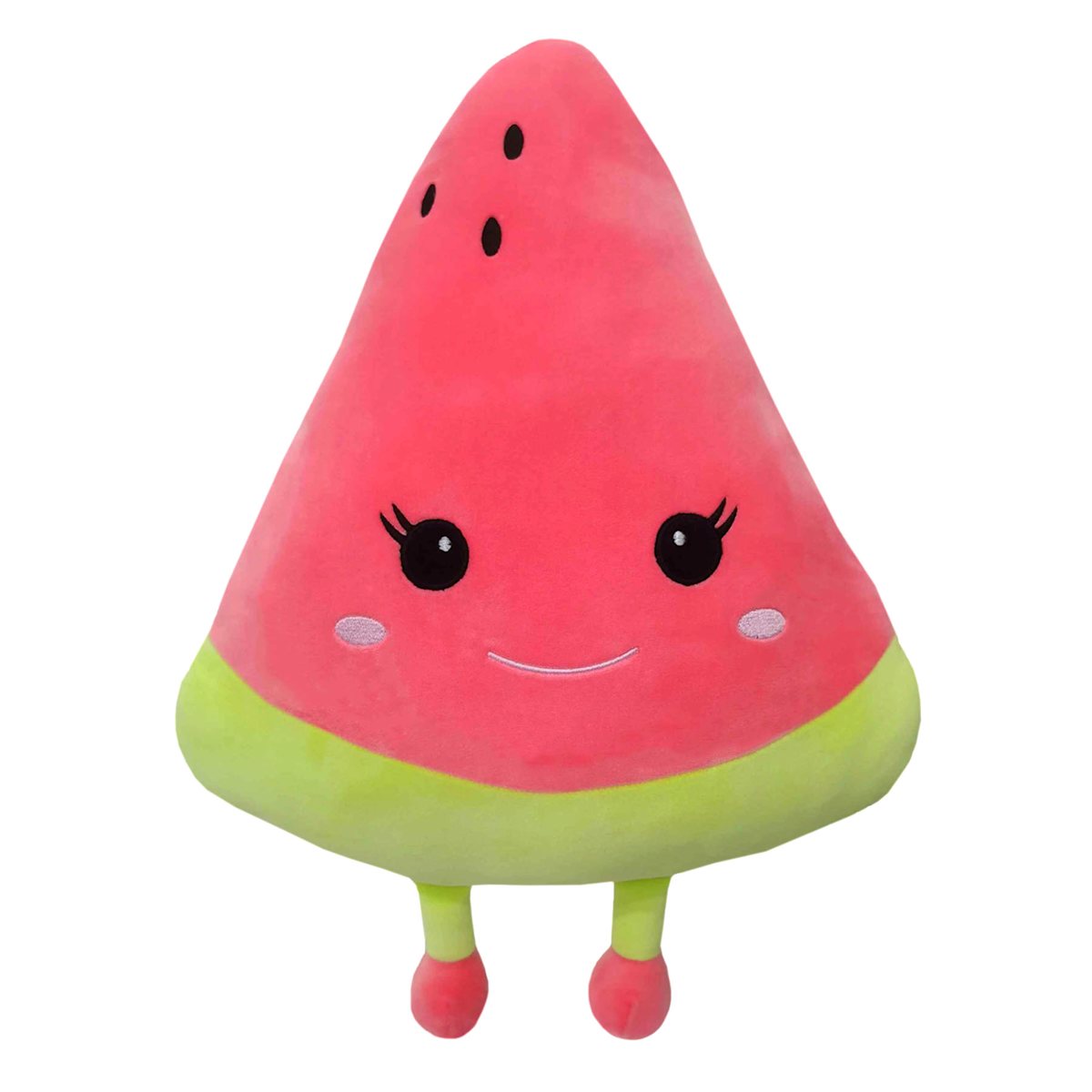Watermelon plush pillow top