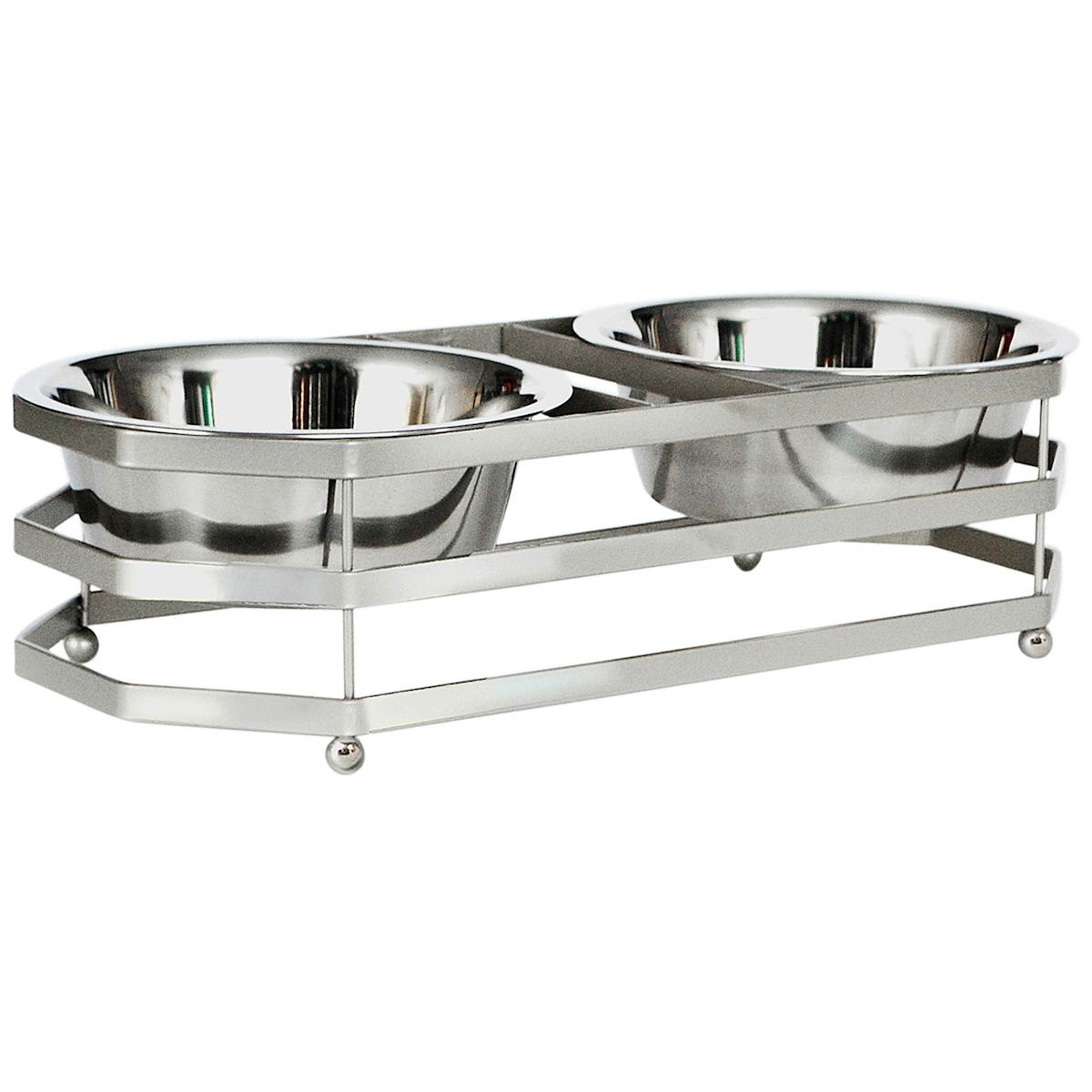 Metal cat feeder top