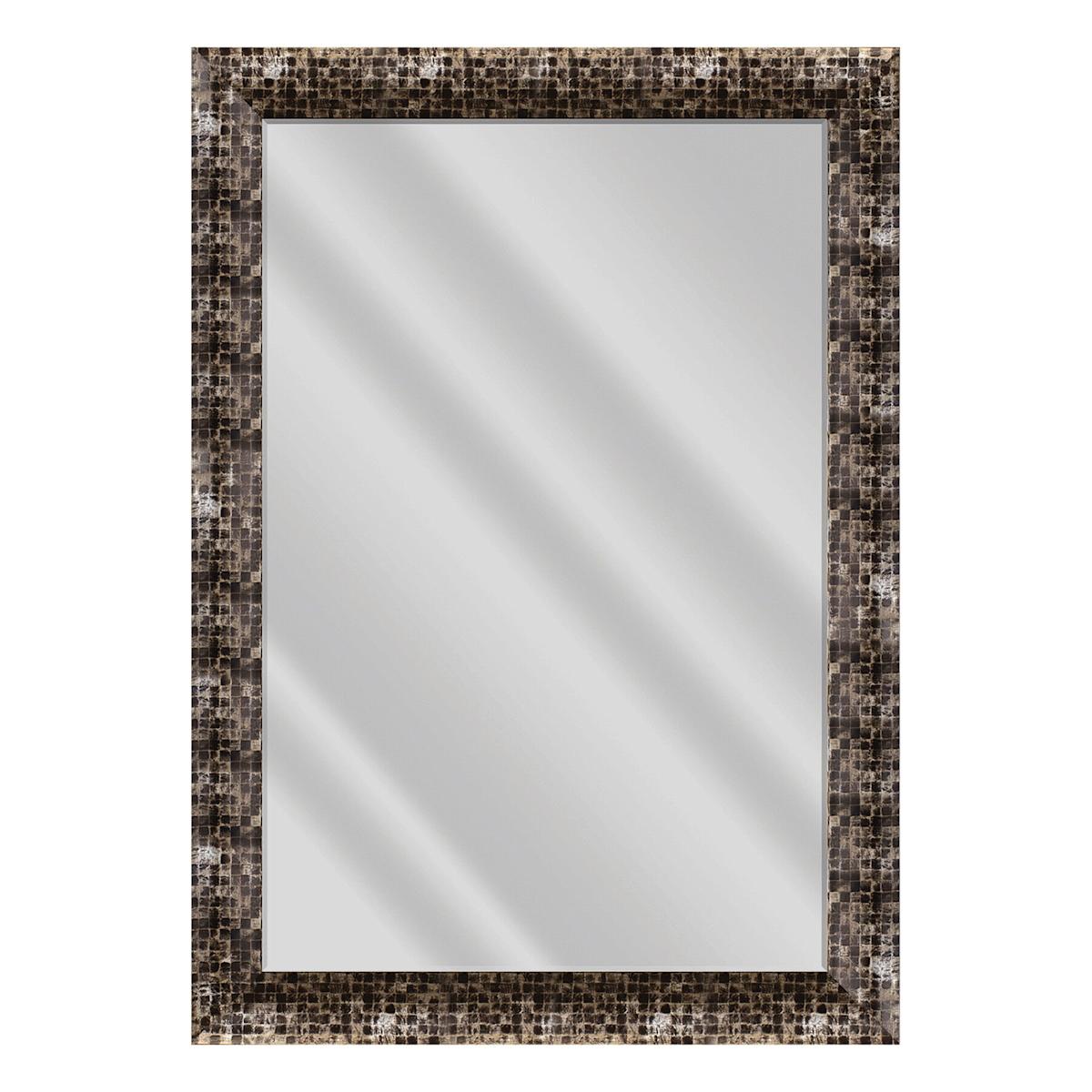 Olivia Black Rectangle Wall Mirror 31x43