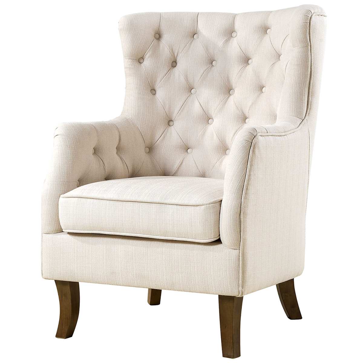 Cream high back chair deals