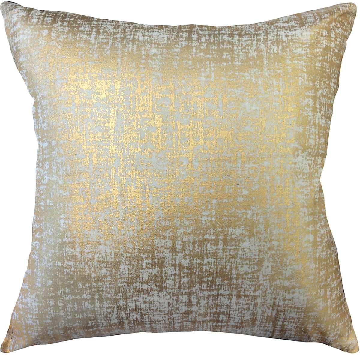 18 Luxor Gold Metallic Foil Throw Pillow at Home