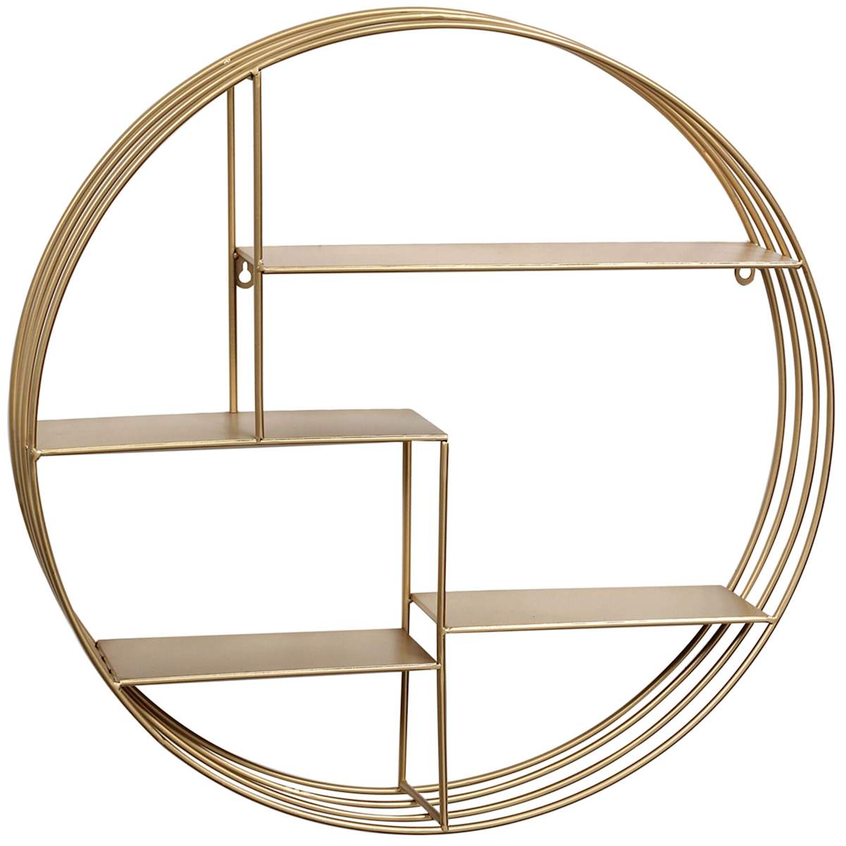 Round wall shelf sale