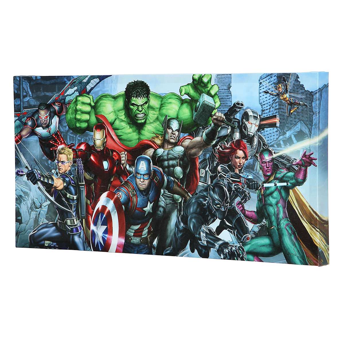 Avengers Canvas Wall Art 24x12