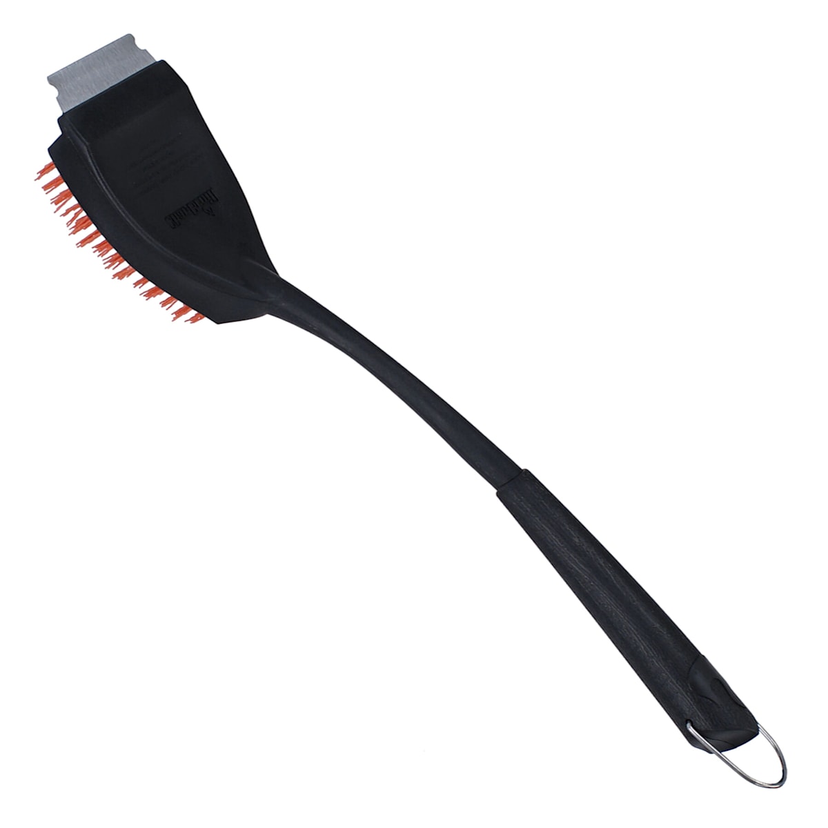 Char Broil Contour Handle Nylon Grill Brush Black at Home