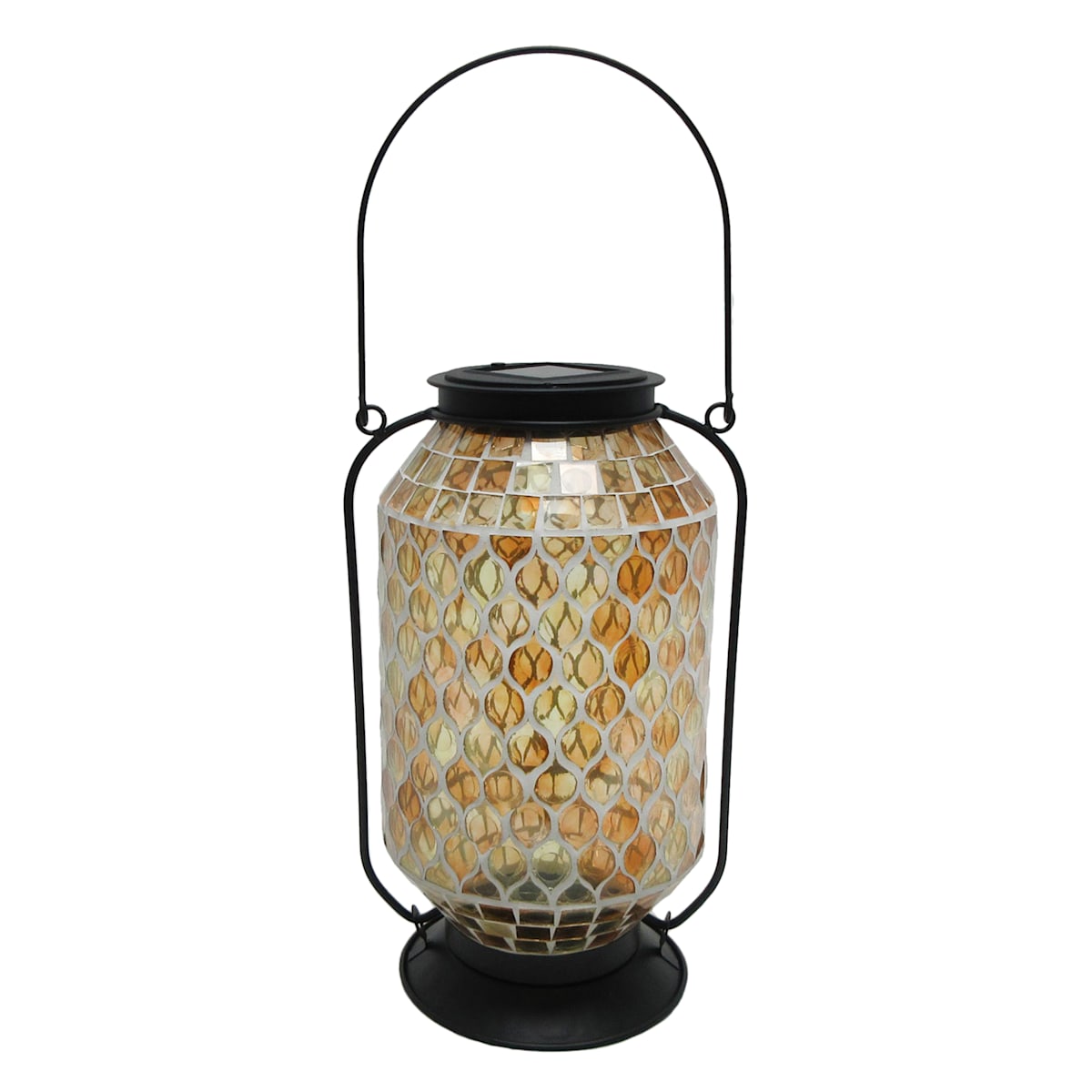 Mosaic solar lantern discount
