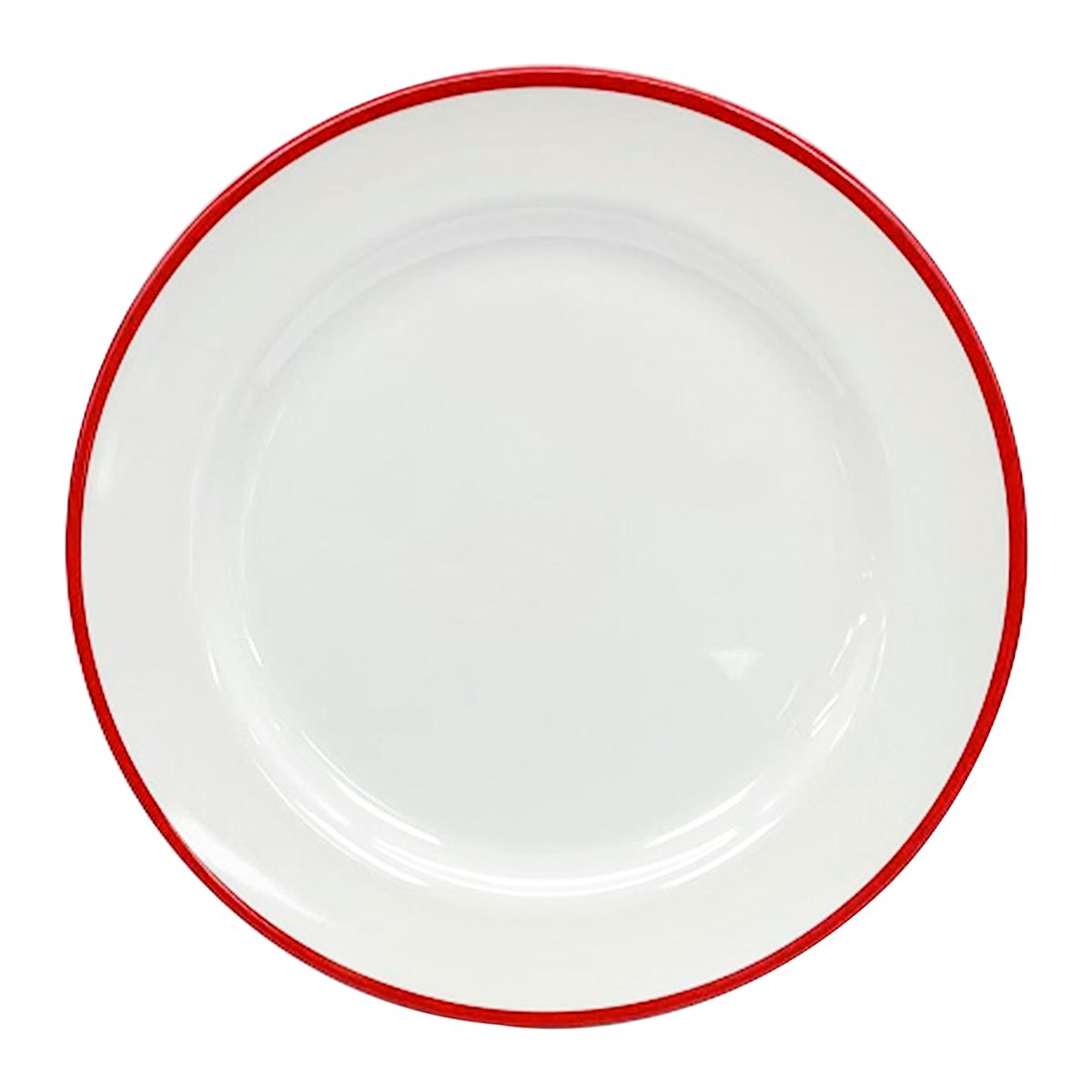 Red melamine plates outlet