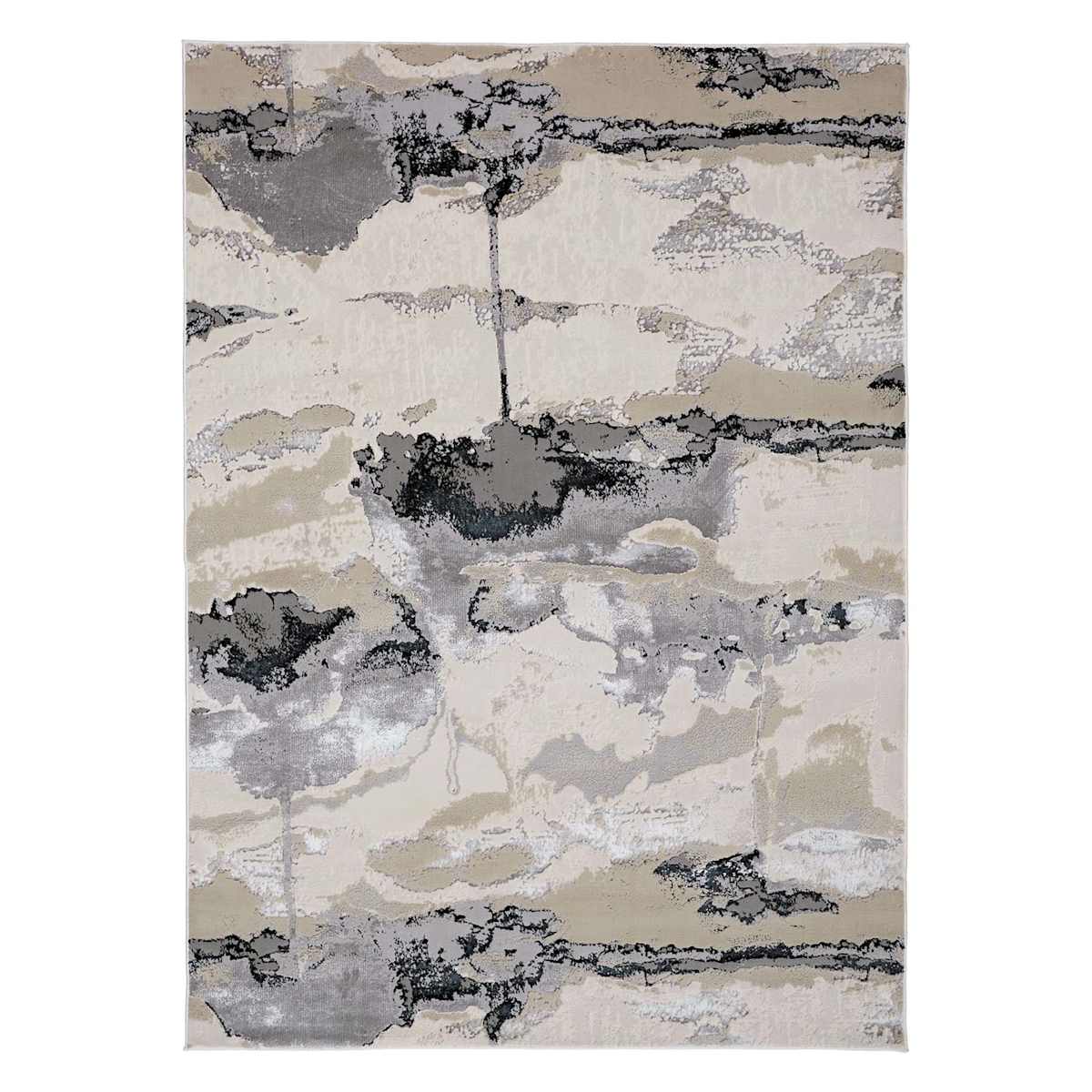 Abstract Tribal Machine Washable Area Rug — nuLOOM