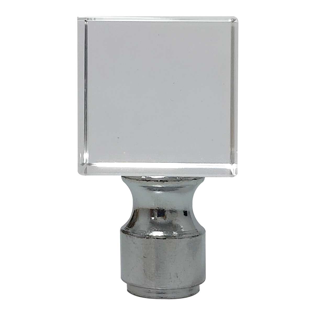 Acrylic lamp finials top