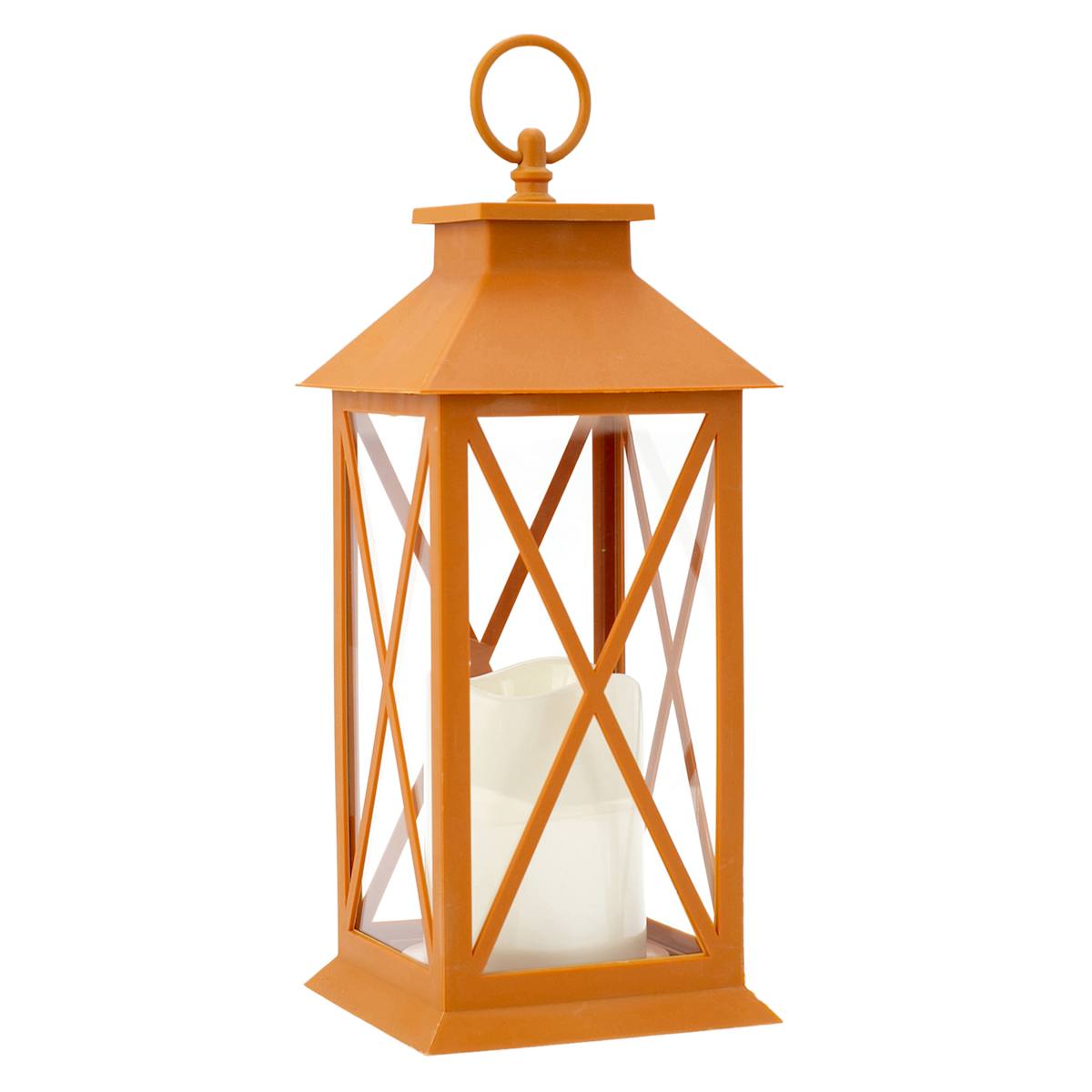 Orange outdoor lantern hot sale
