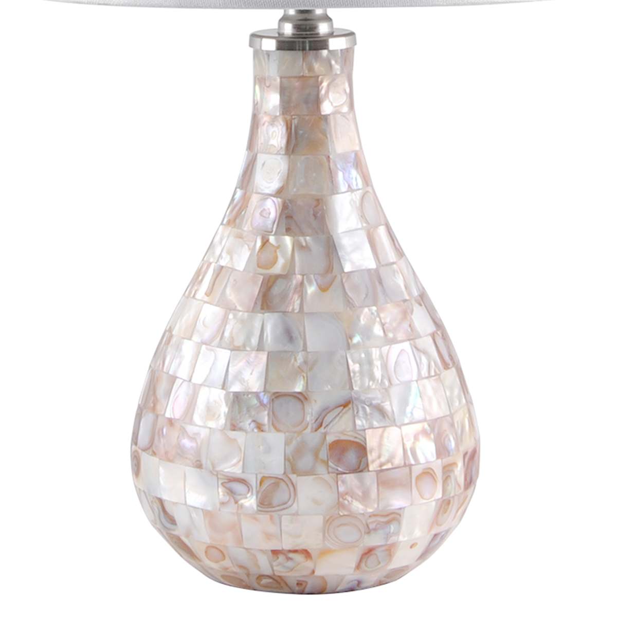 Capiz Table Lamp with Shade 19.5