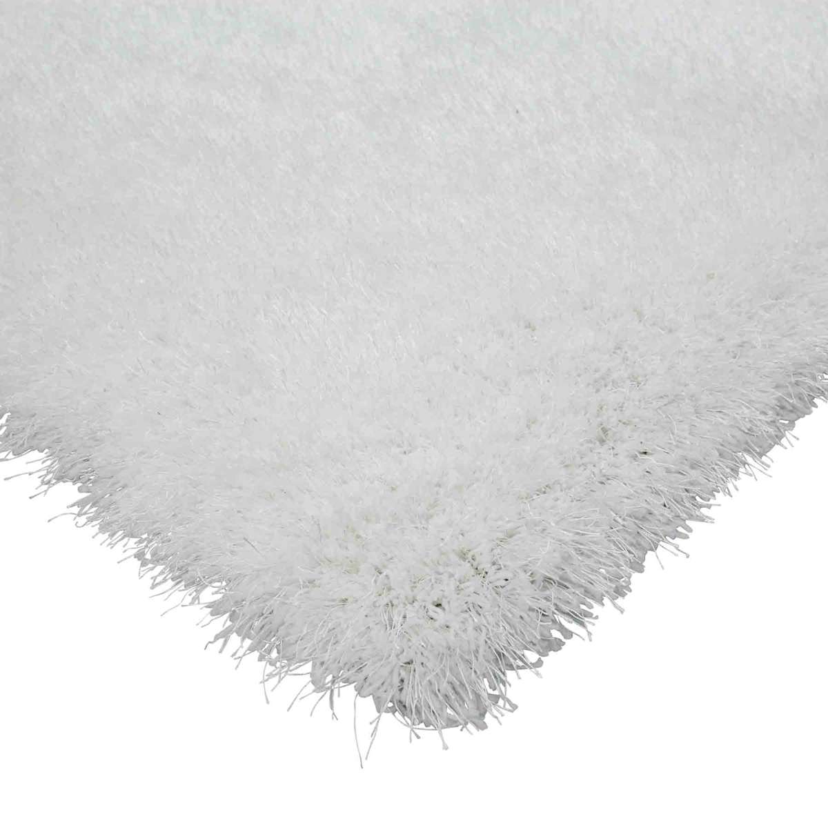 C102 White Shag Area Rug 8x10