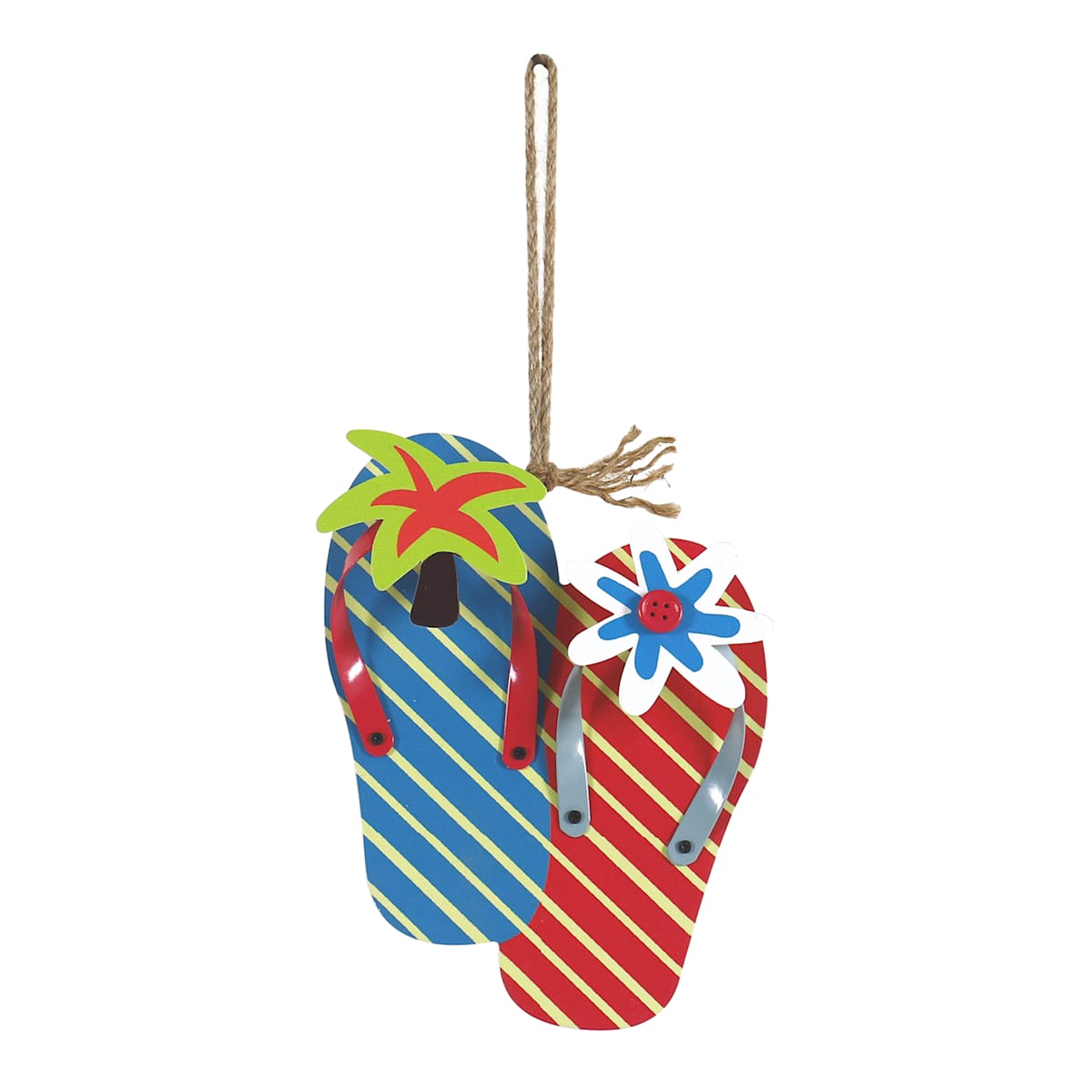 Flip Flops Outdoor Wall Decor 6x8