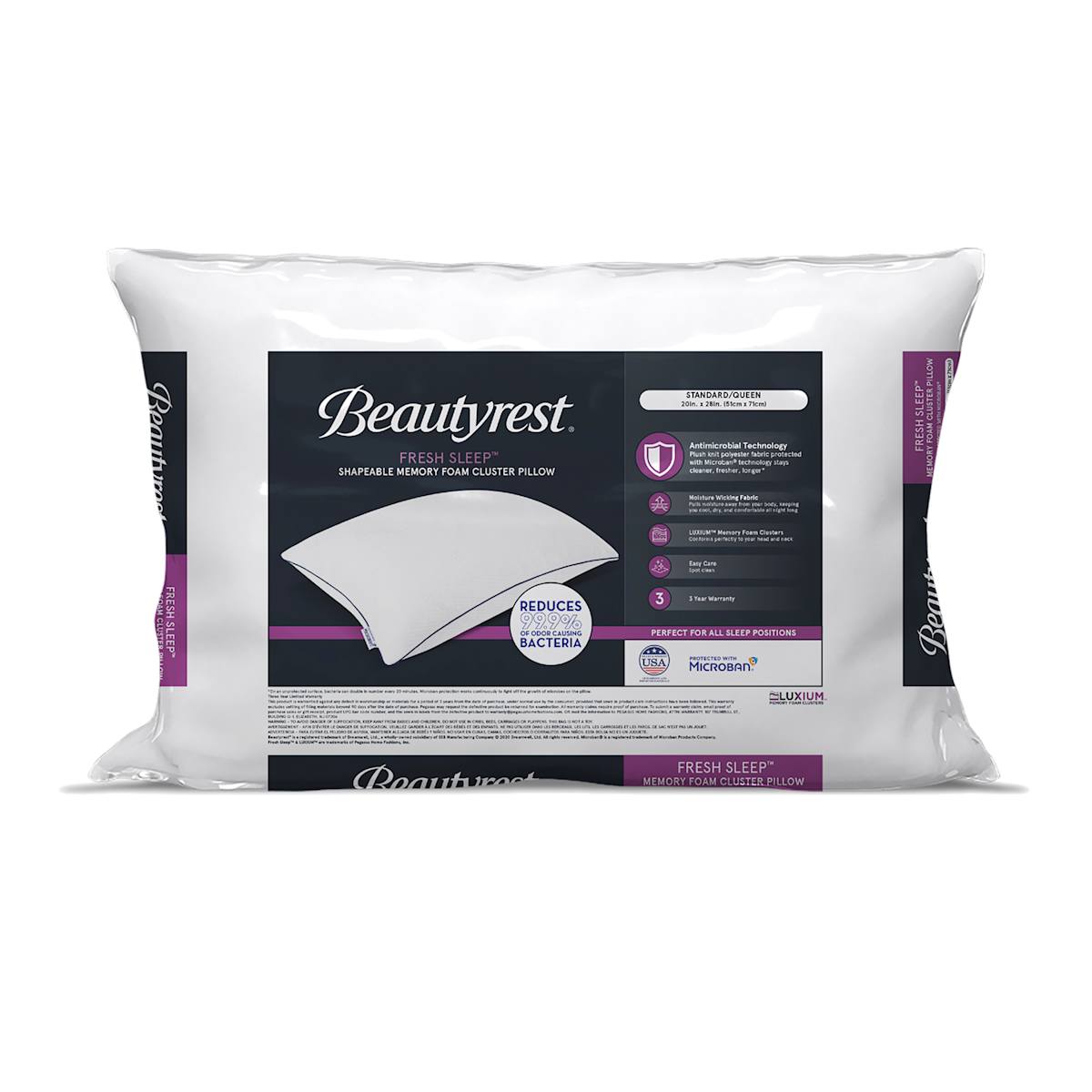 How to wash beautyrest black pillows shop