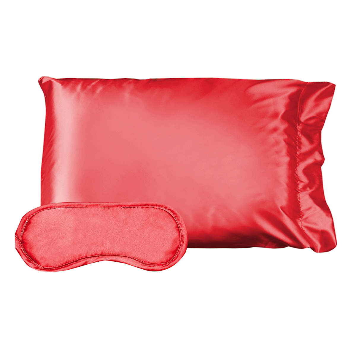 Red satin pillowcase cheap