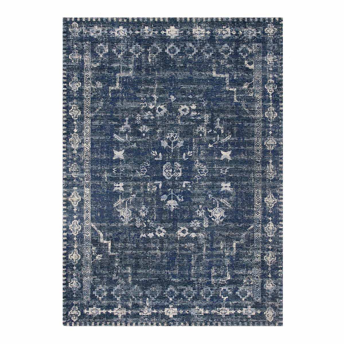 Navy blue shag rug sale