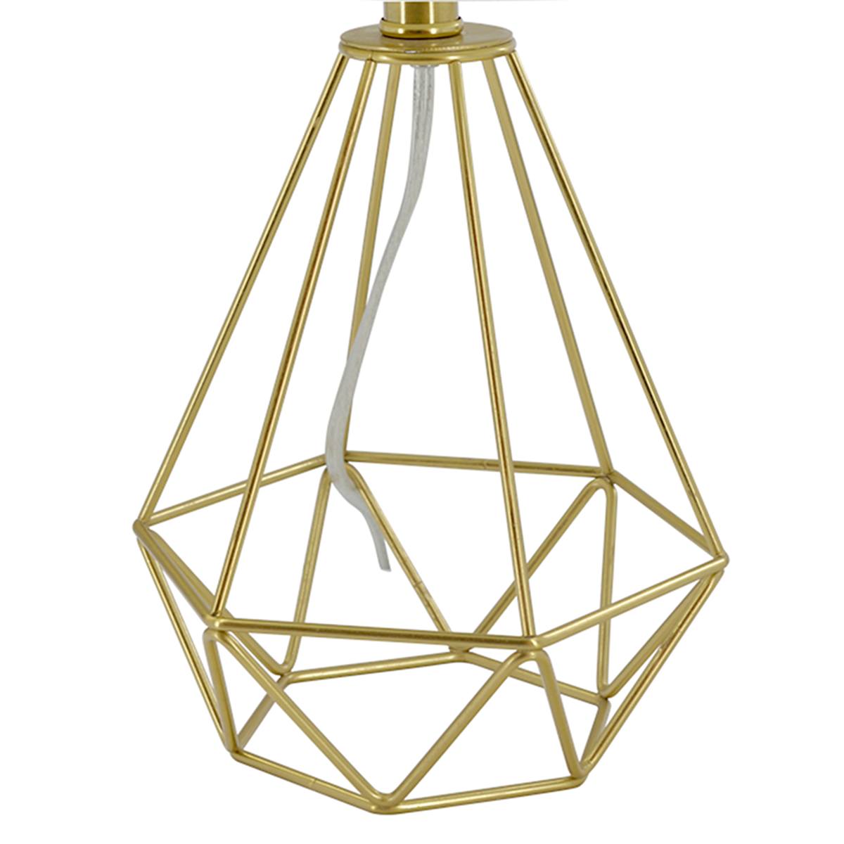 Brass wire lamp shade discount