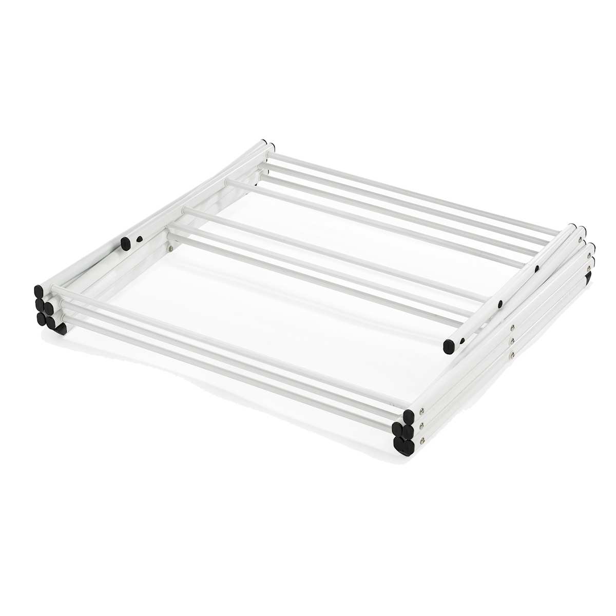 White Compact Accordion Dryer Rack