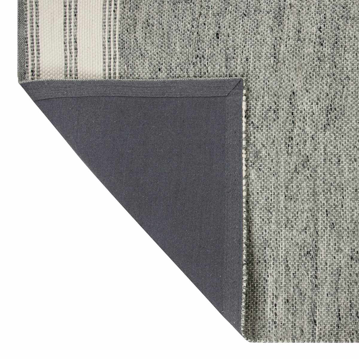 A499) Ty Pennington Thornton Grey Woven Accent Rug, 3x5
