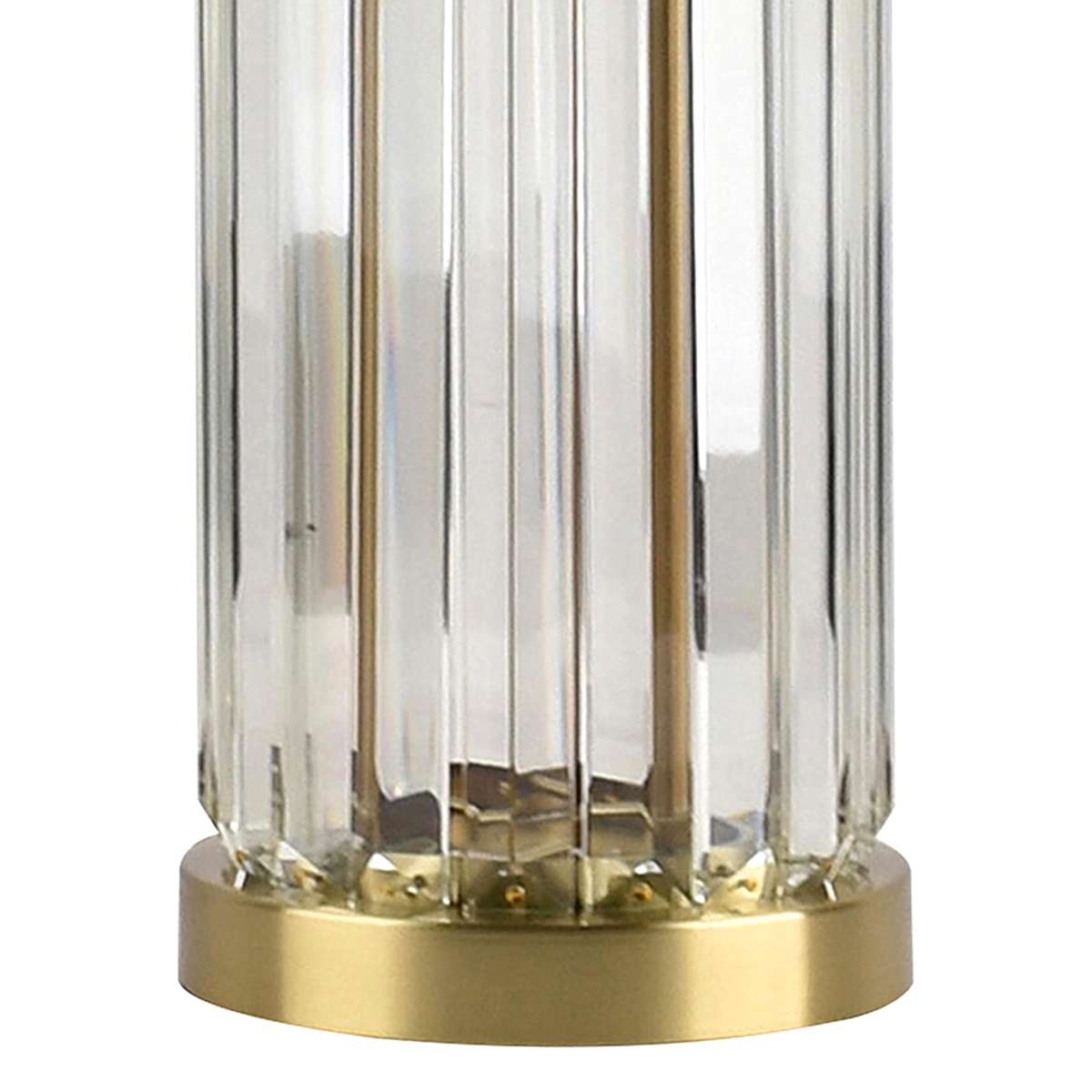 Providence Gold Hanging Crystal Table Lamp Base 17