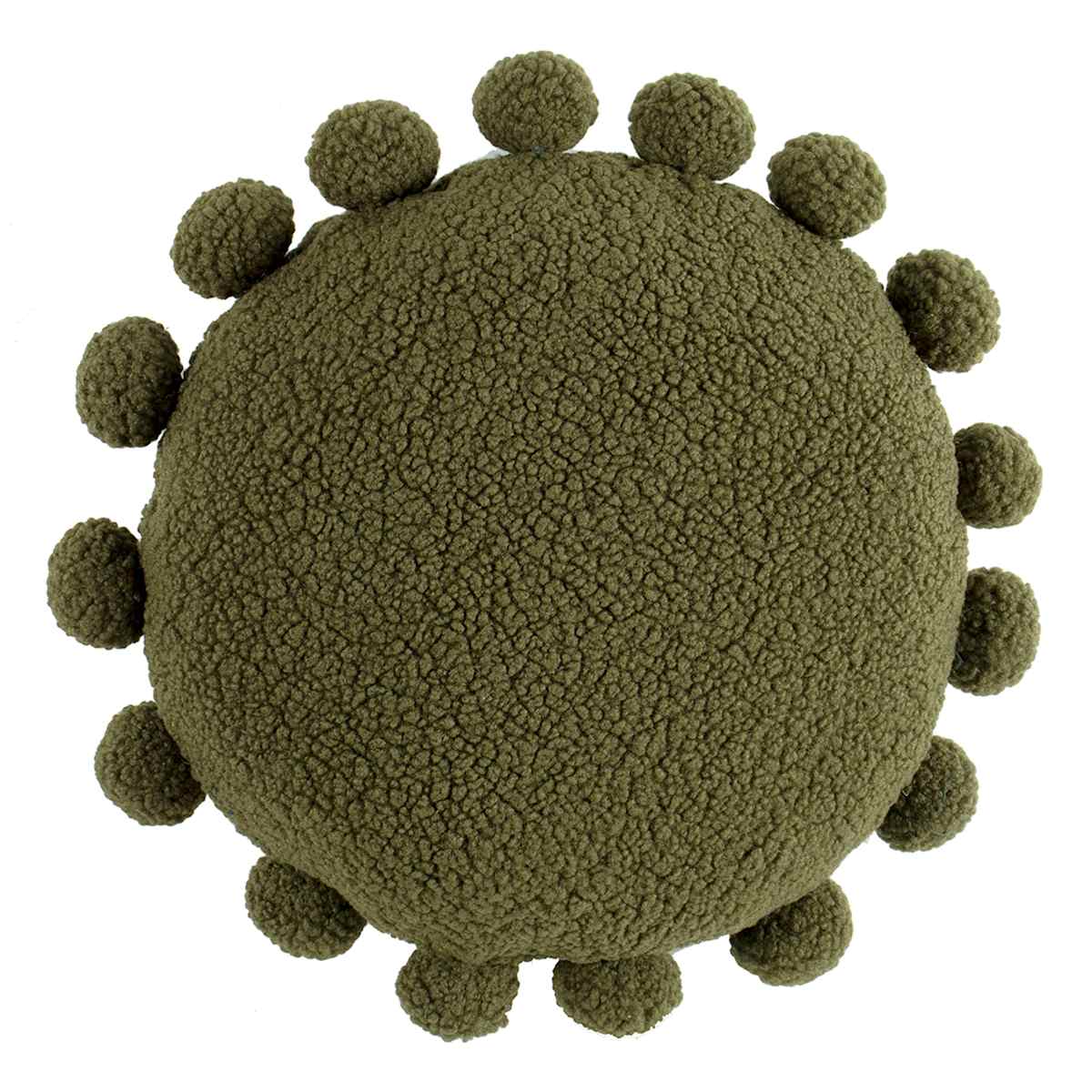 Green round pillow 2025