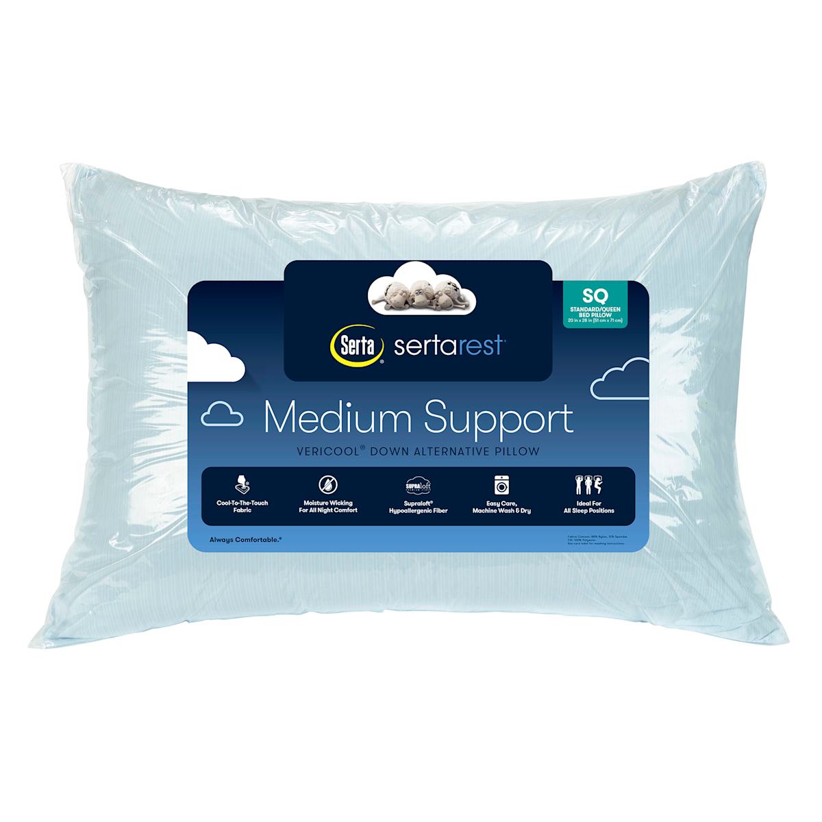 Serta Extra Cooling Bed Pillow Standard Queen