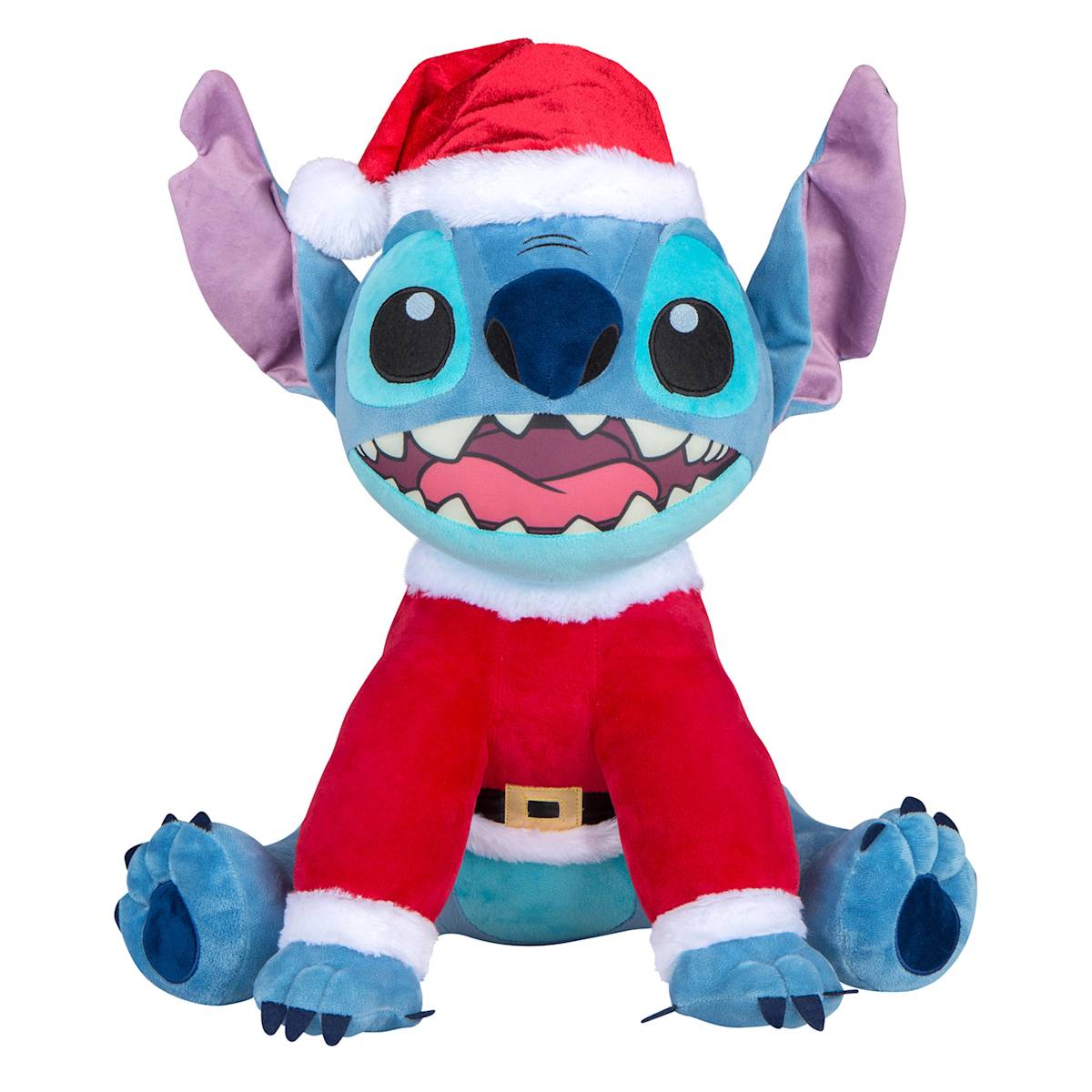 Stitch Christmas Plush Greeter 15in Holiday Decor At Home