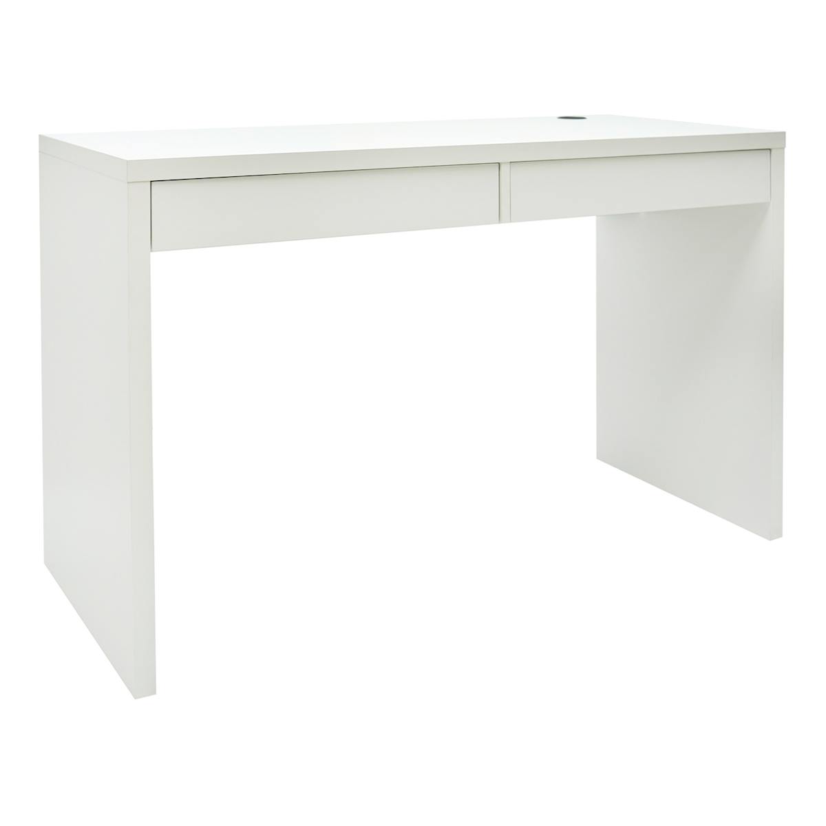 Nolan White Wooden Desk