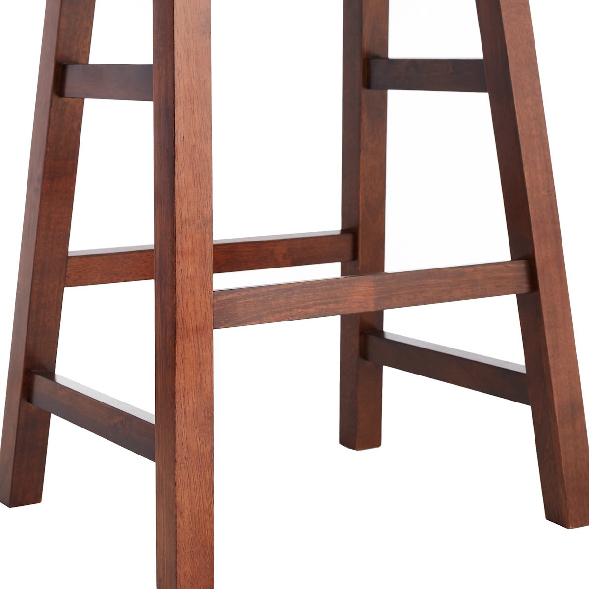Walnut saddle stool sale