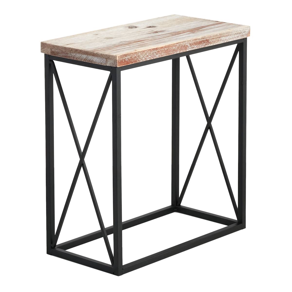 Small Metal Cross Table At Home
