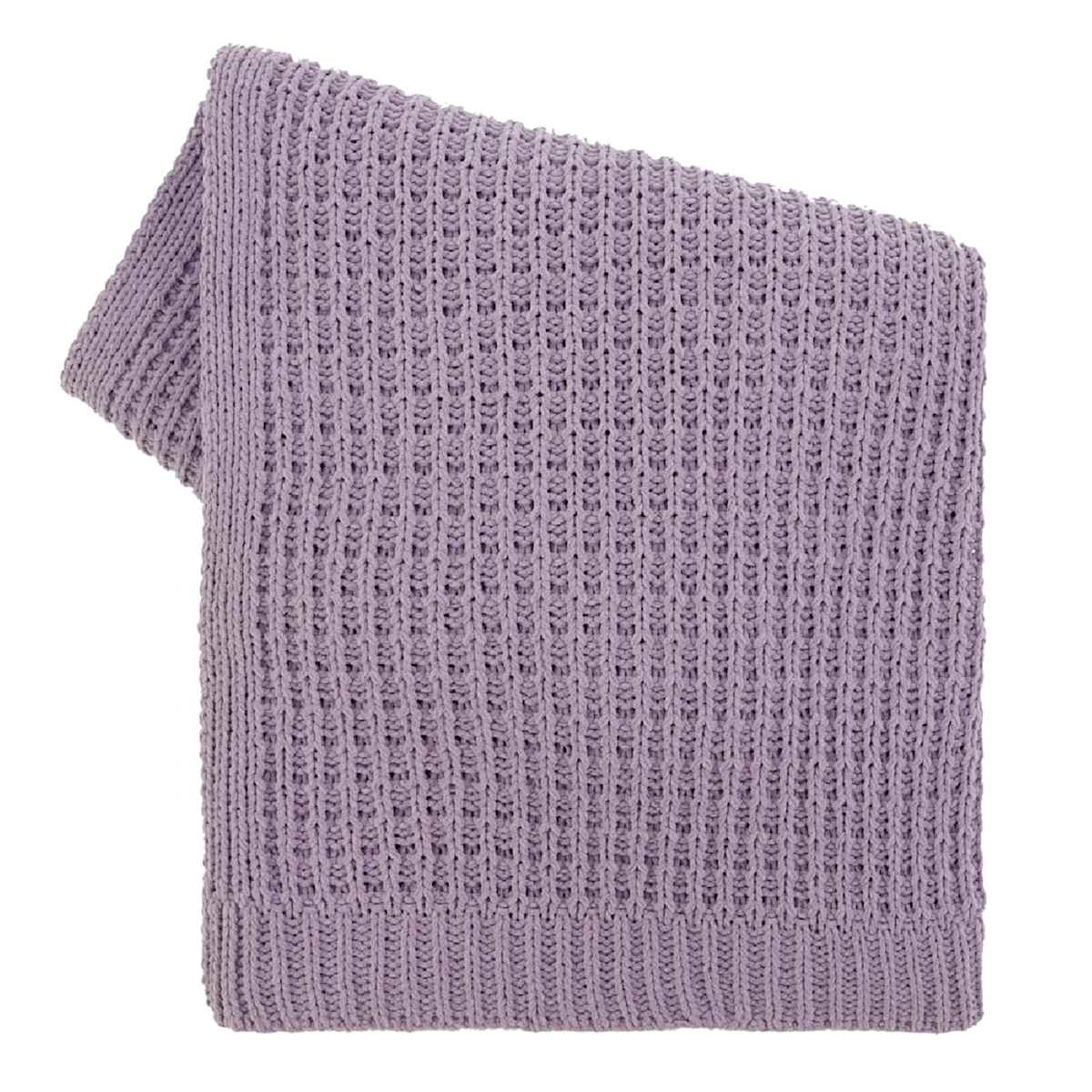 Mauve chenille throw outlet