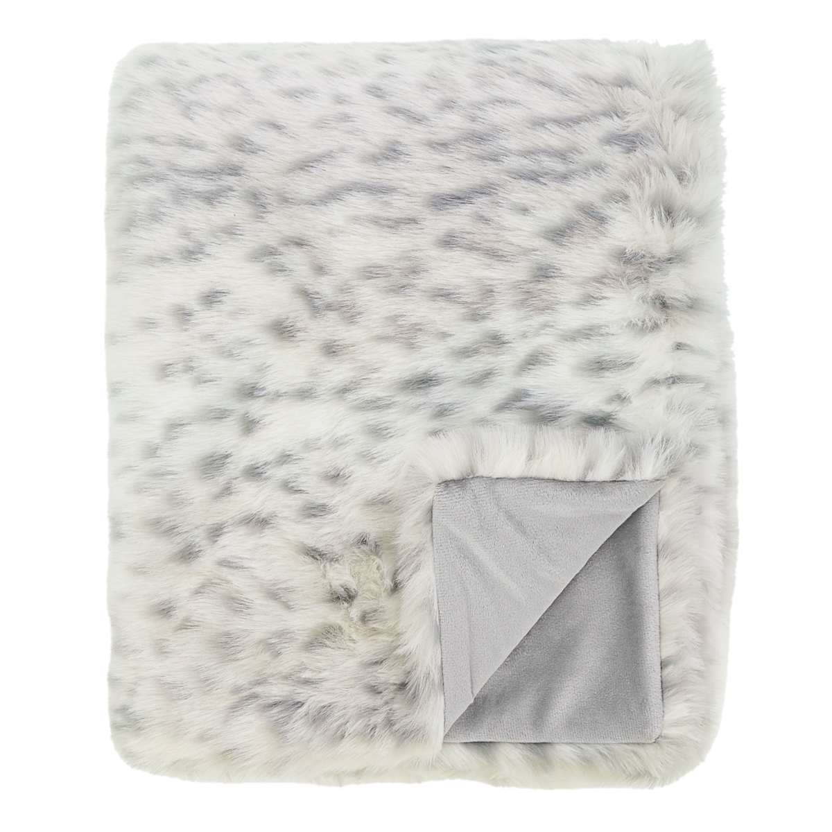 Faux leopard throw deals