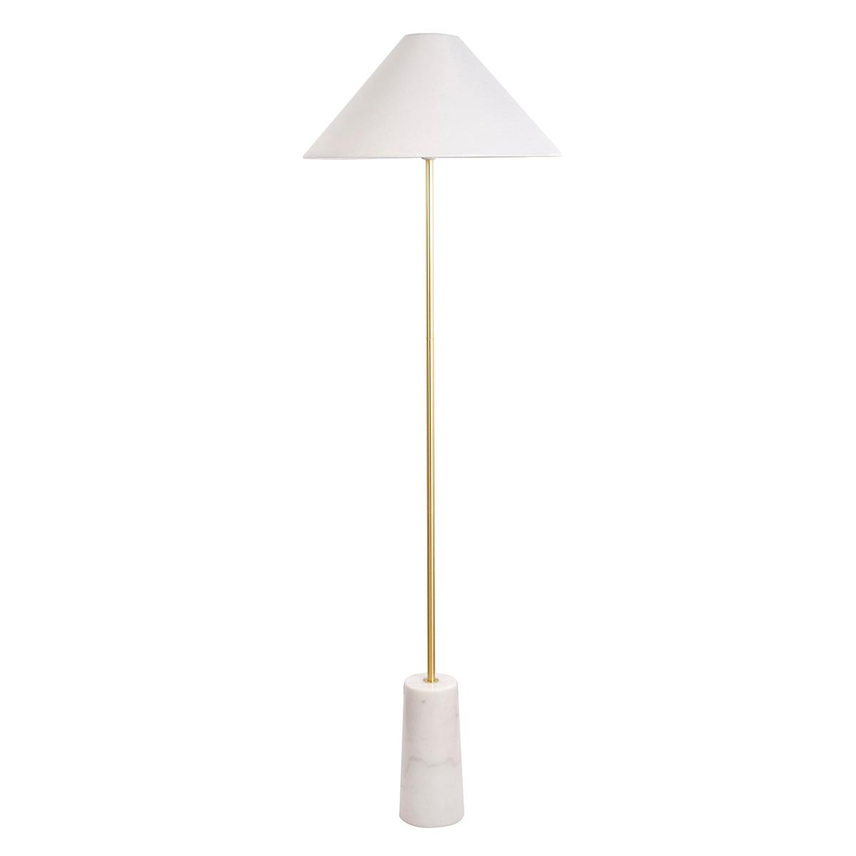 Brass stick lamp top