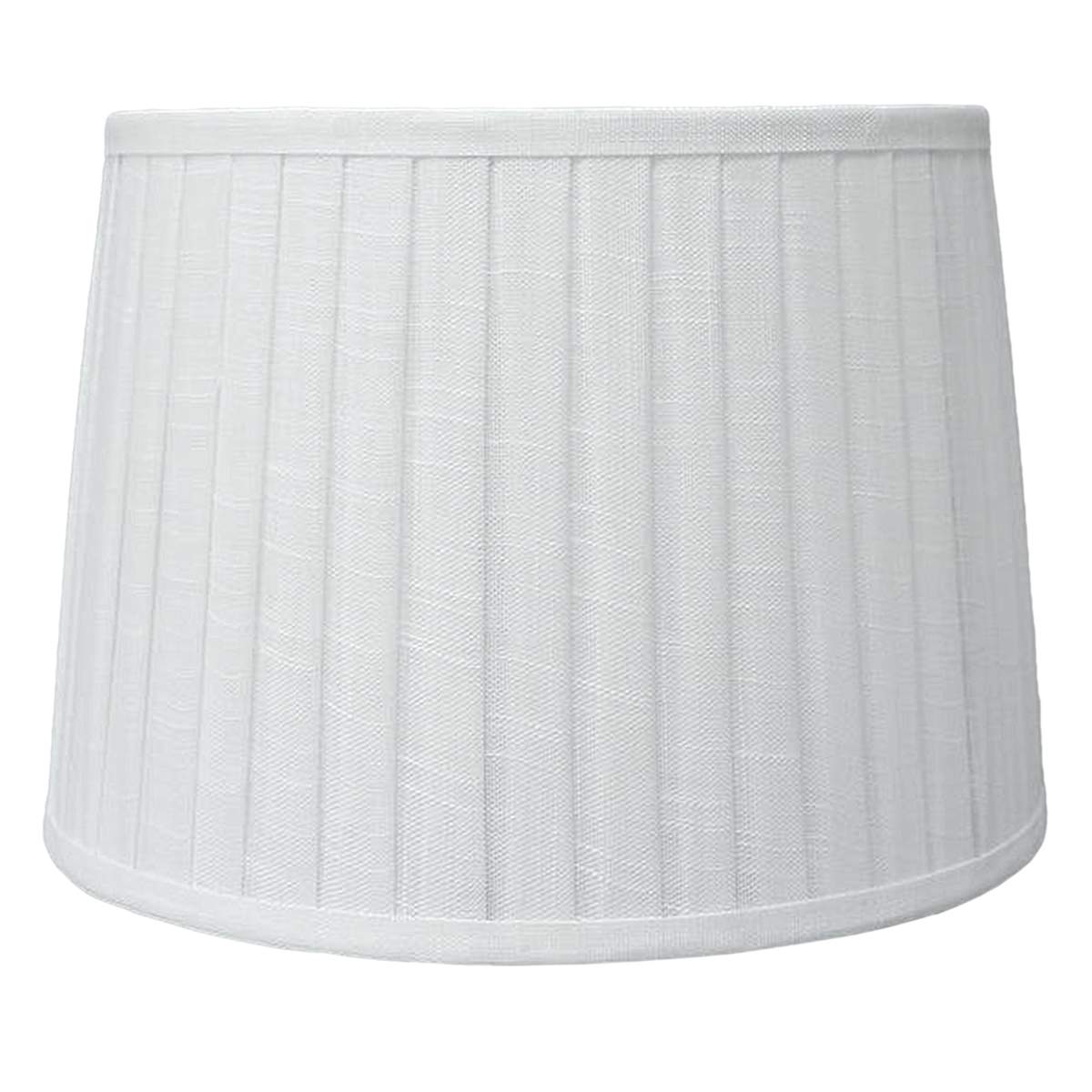 White pleated lamp shade cheap