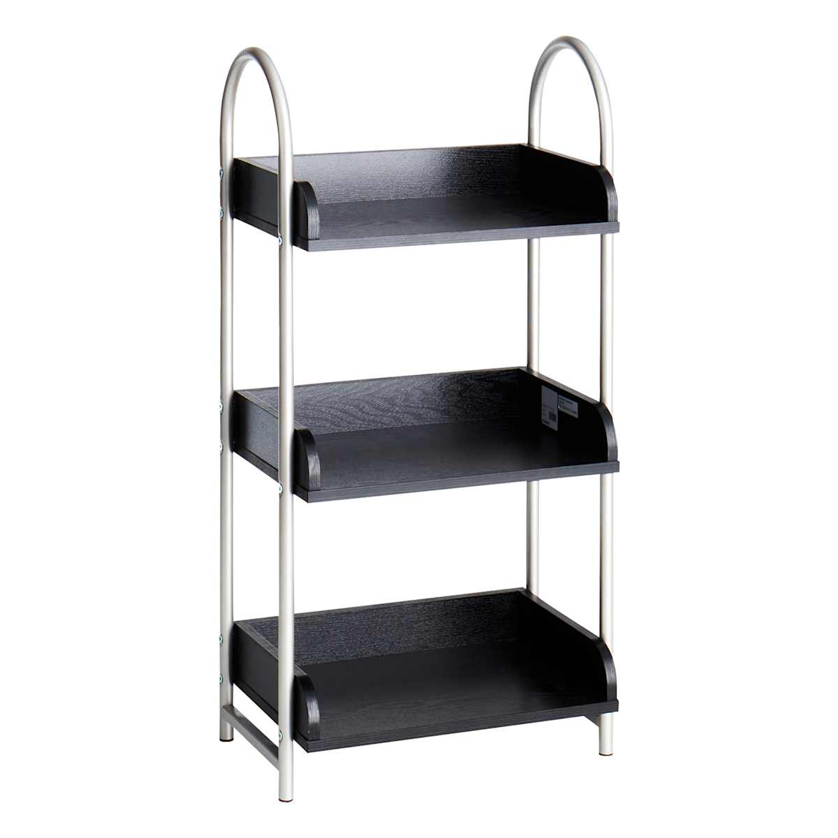 Wyatt 3 Tier Bookcase Black