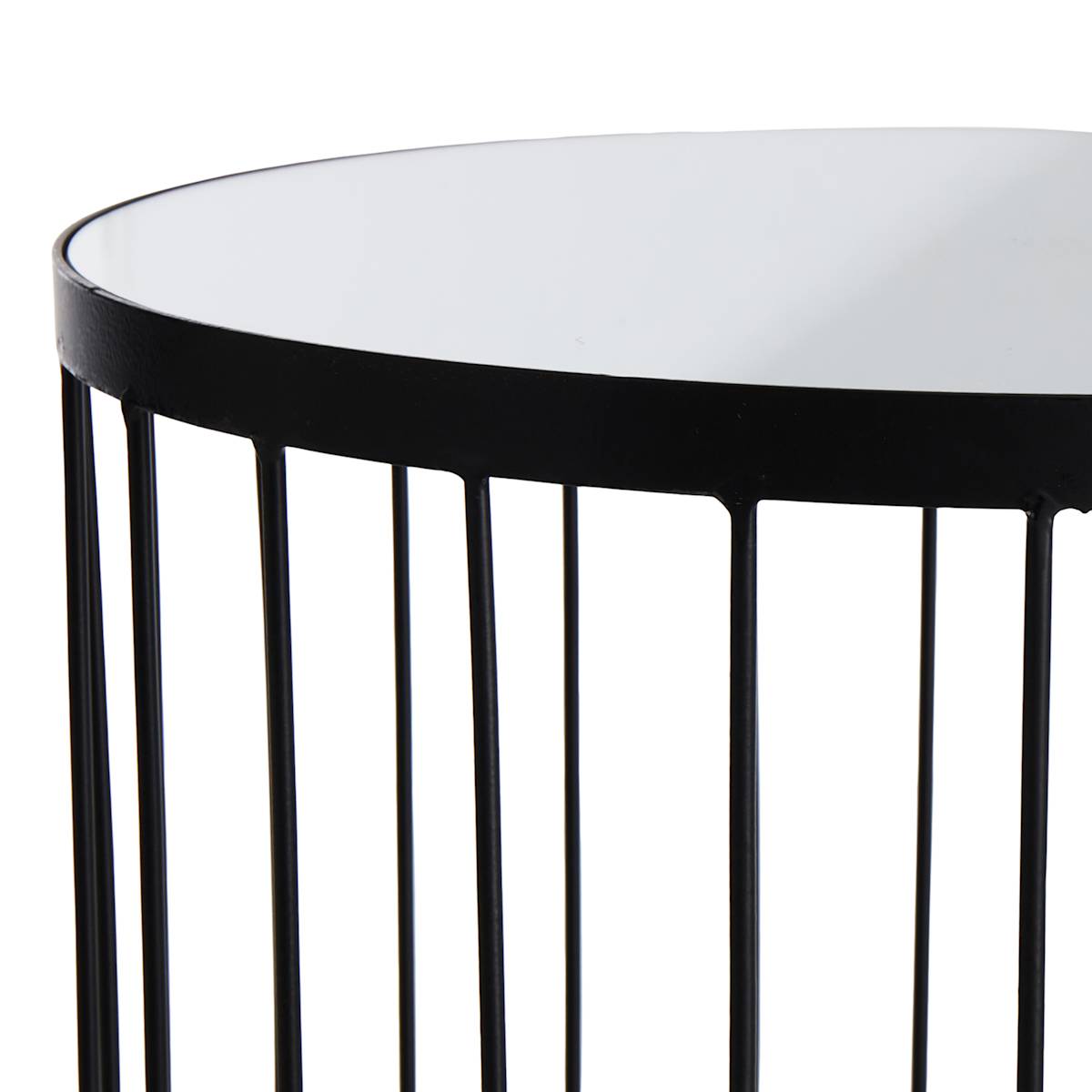 A&X Xavier - Modern Black Crocodile + Stainless Steel Dining