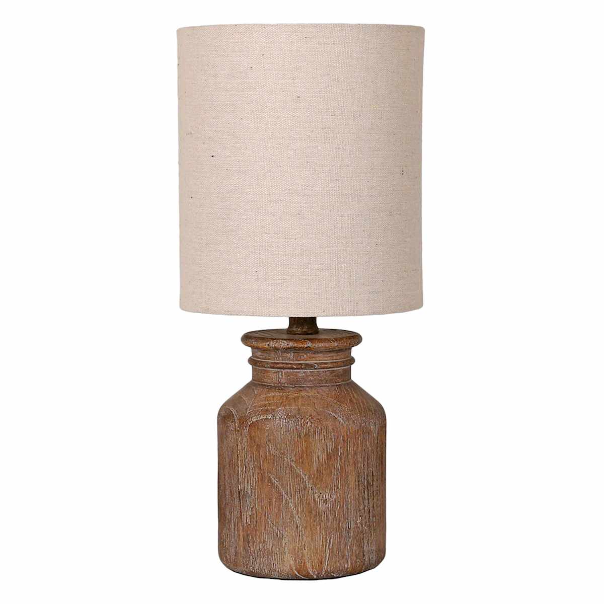 Mini wood lamp outlet