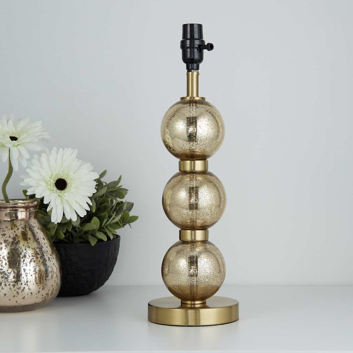 Gold ball table lamp hot sale