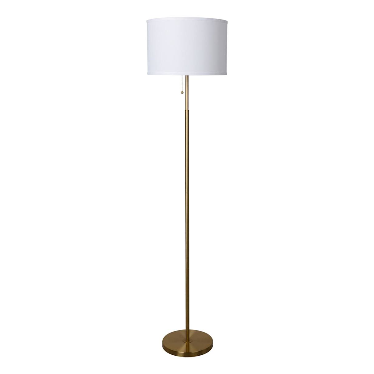 Brushed brass lamp on sale