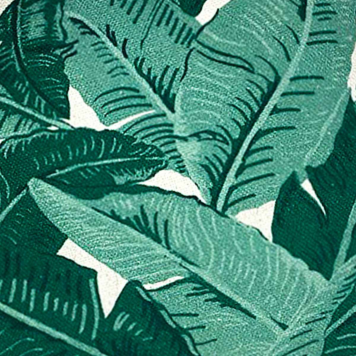 Banana leaf throw pillow top