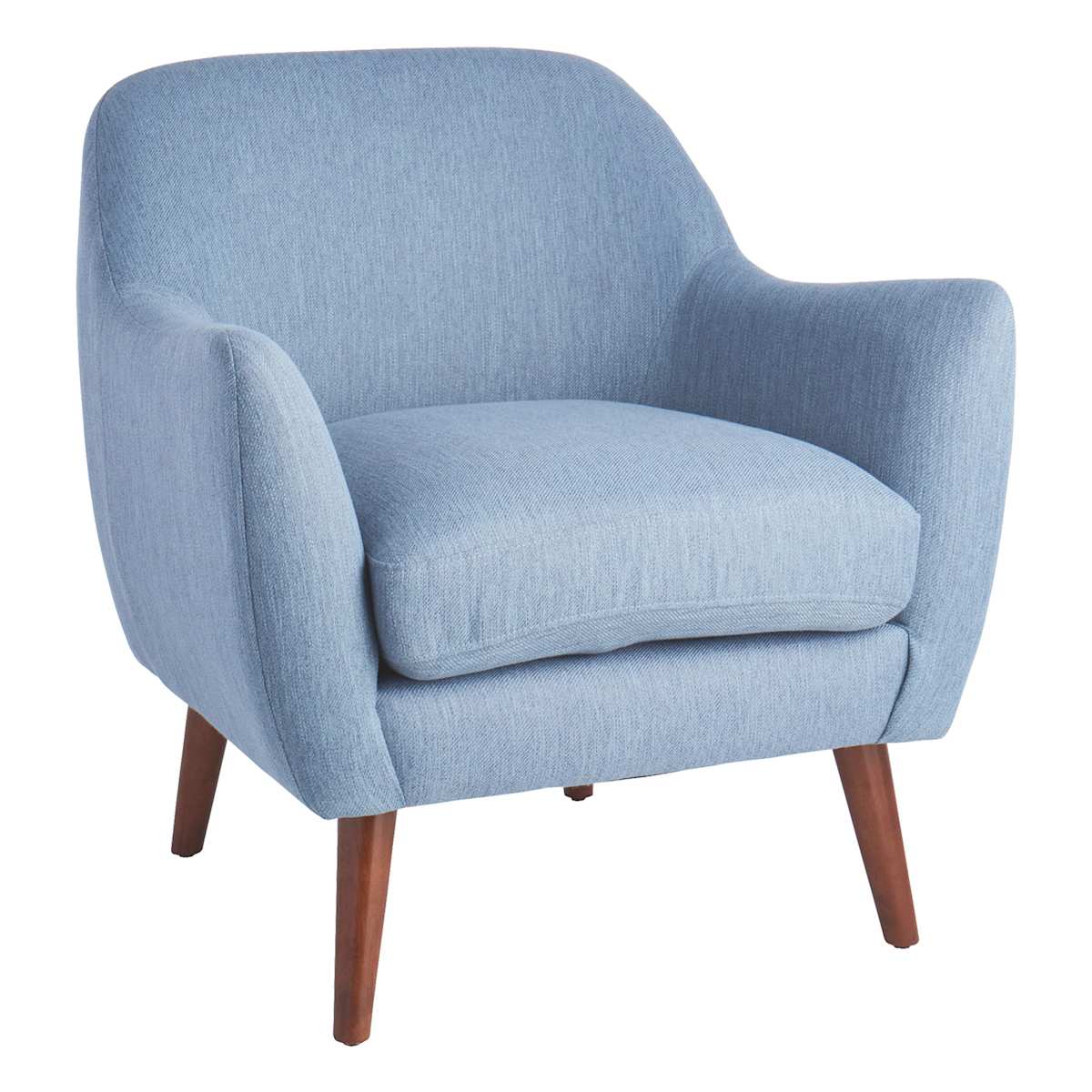 Baby blue arm chair best sale