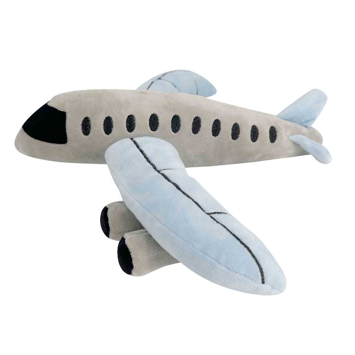 at Home Tiny Dreamers Airplane Plush Throw Pillow
