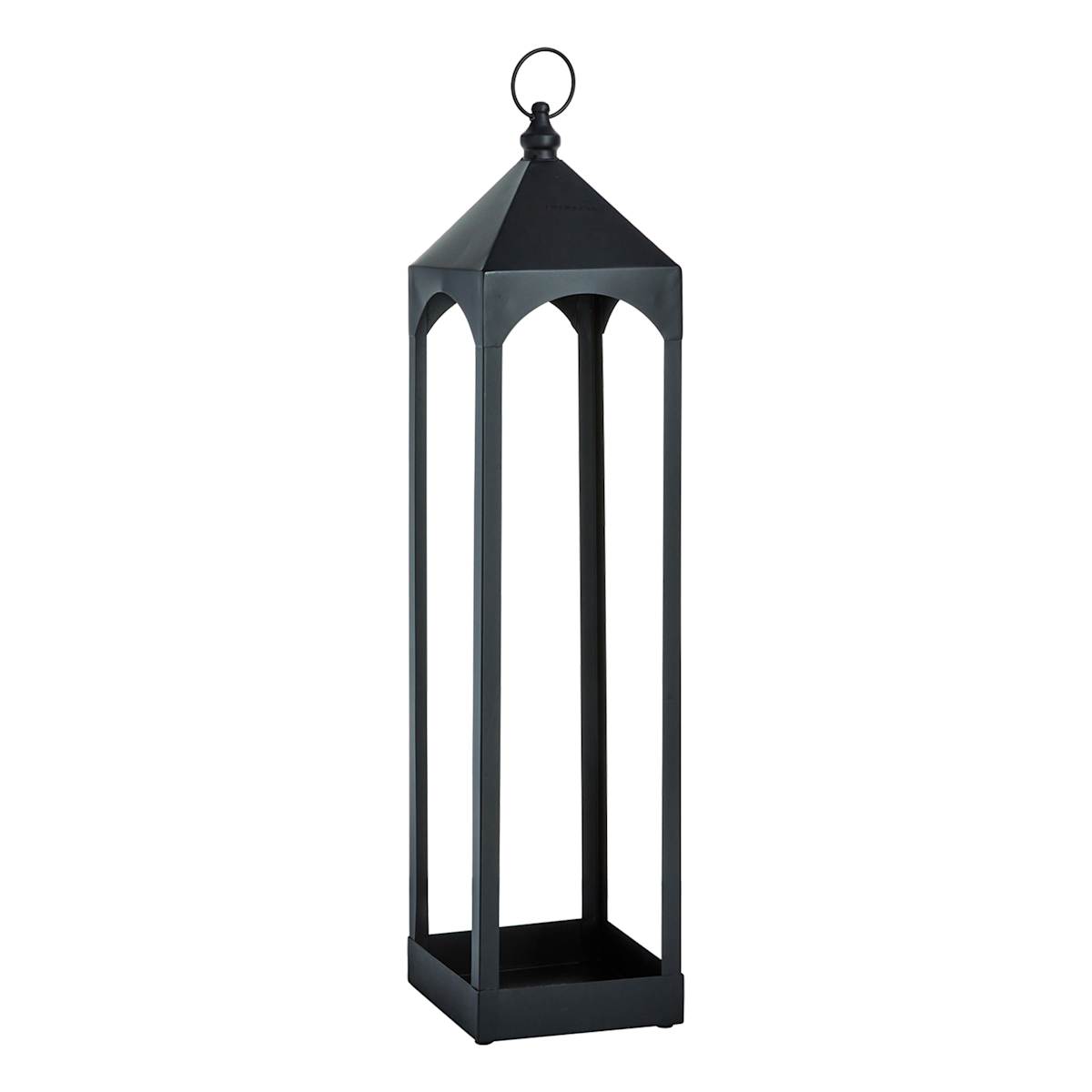 Black floor lantern hotsell