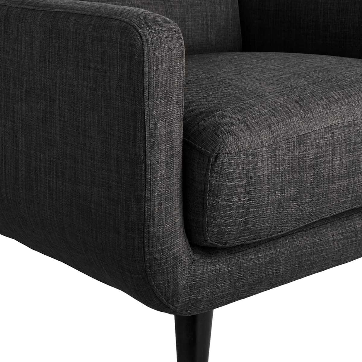 Tufted Charcoal Chair At Home