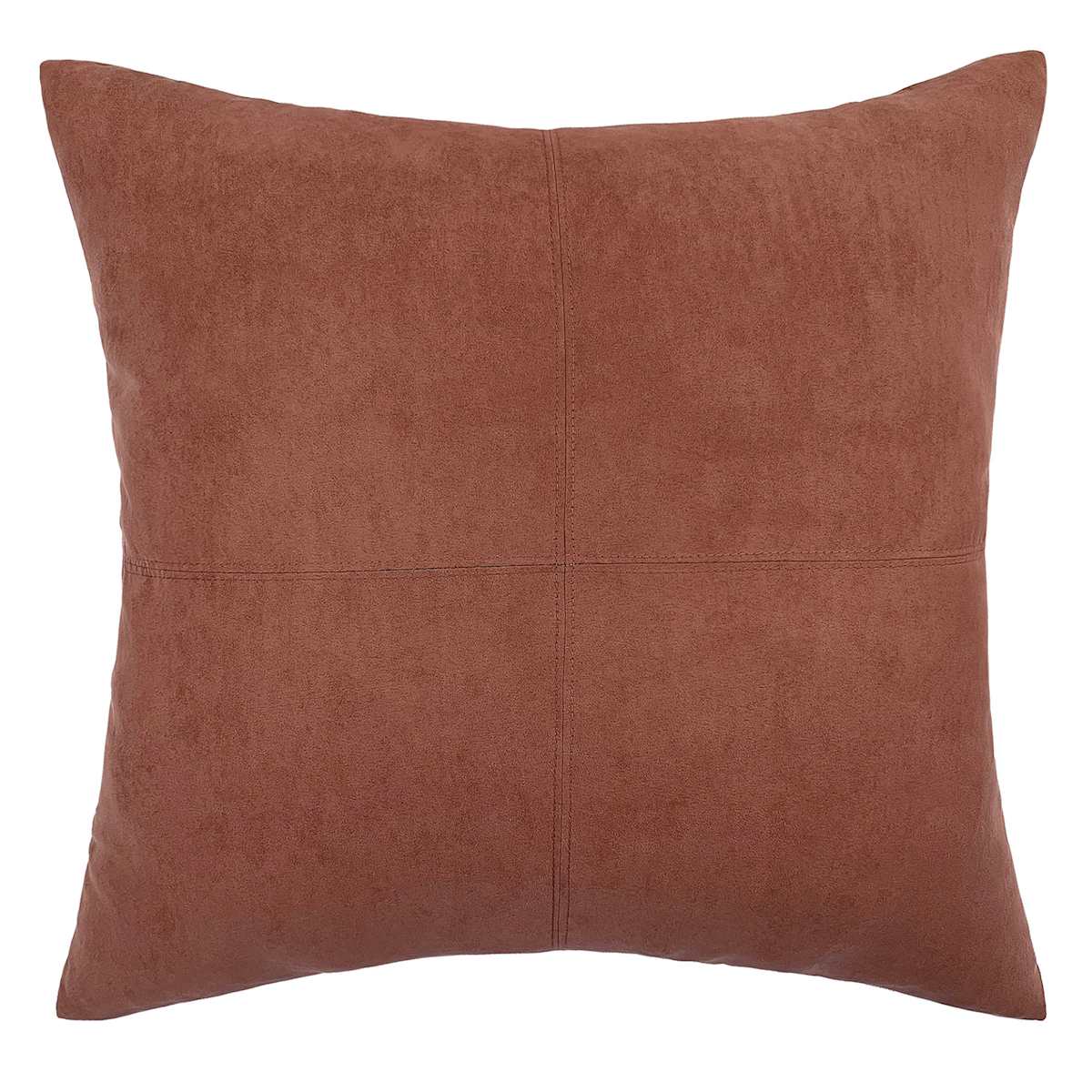 Faux suede throw top