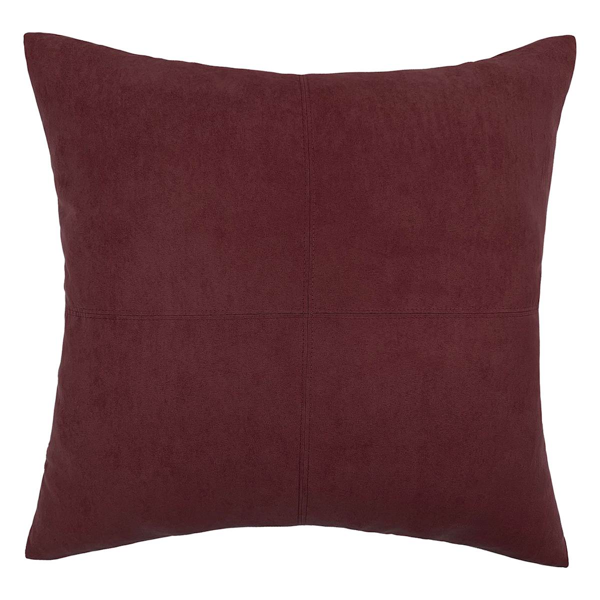 Mulberry Torrey Faux Suede Throw Pillow 24