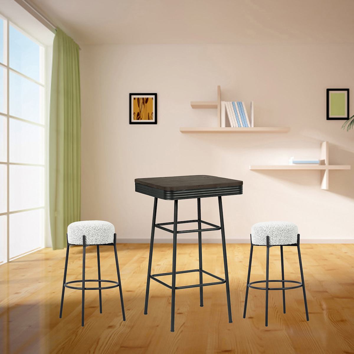 Amazon.com: Yongqiang 30 inch Bar Stools Set of 4 Farmhouse